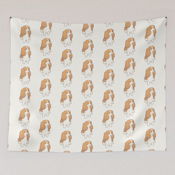 Item preview, king charles spaniel art  designed and sold by Artofmayara.