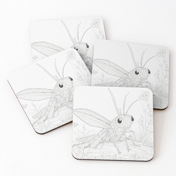 Item preview, Cute Grasshopper Cartoon Vector designed and sold by Sadia  Jannat.