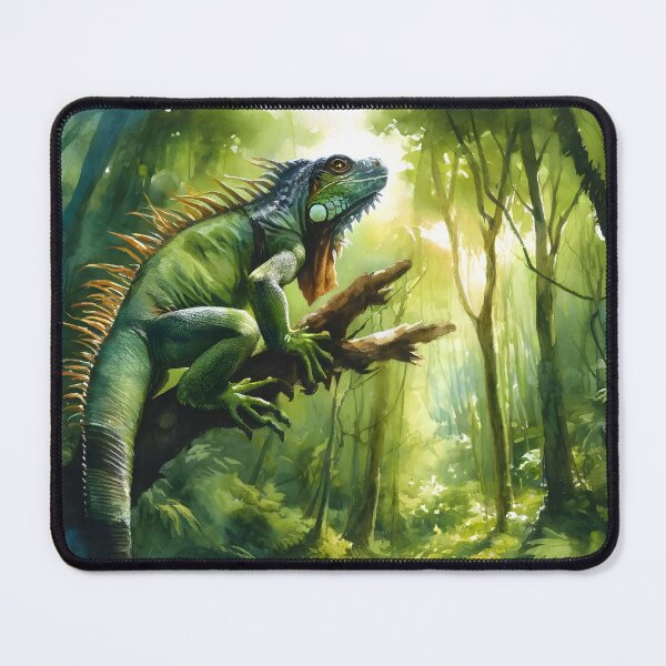Item preview, Iguana perched on a branch designed and sold by h00ch2003.