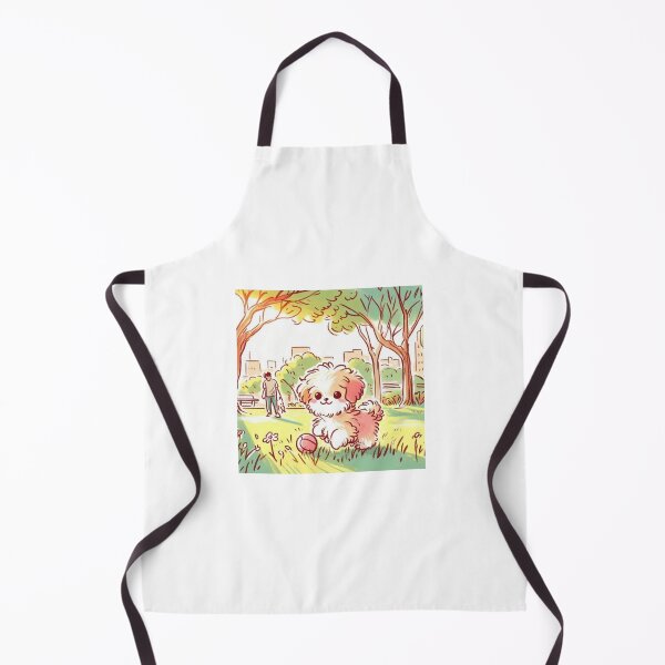 Item preview, "Joy at the Park: Puppy in Fun" designed and sold by gabertoni.