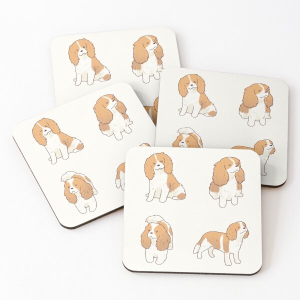 Item preview, Cute king charles spaniel pack  designed and sold by Artofmayara.