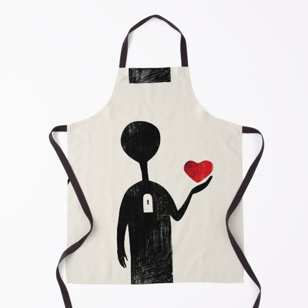 Item preview, Red Heart in Hand - Minimalist Illustration designed and sold by Piotrek0001.