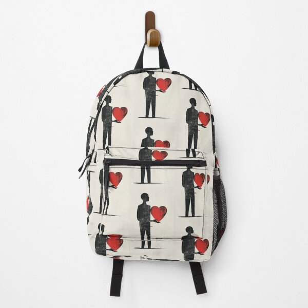 Item preview, Red Heart in Hand - Minimalist Illustration designed and sold by Piotrek0001.