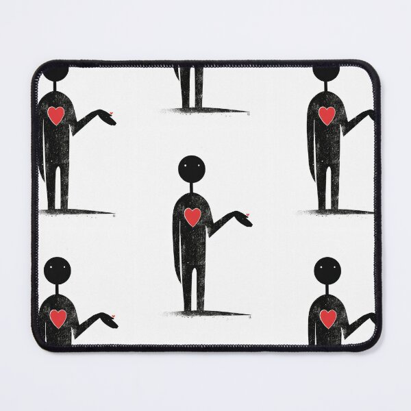 Item preview, Red Heart in Hand - Minimalist Illustration designed and sold by Piotrek0001.