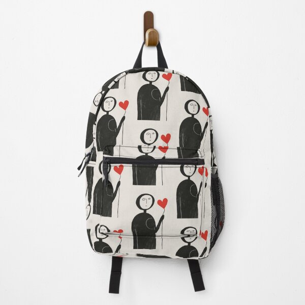 Item preview, Red Heart in Hand - Minimalist Illustration designed and sold by Piotrek0001.