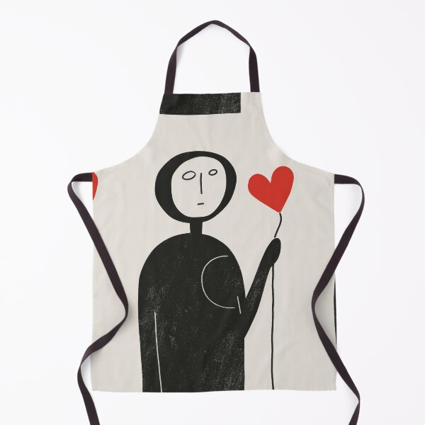 Item preview, Red Heart in Hand - Minimalist Illustration designed and sold by Piotrek0001.