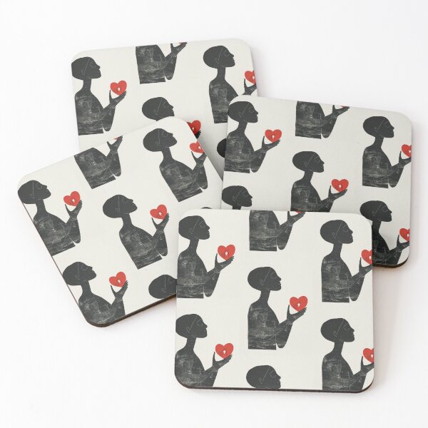 Item preview, Red Heart in Hand - Minimalist Illustration designed and sold by Piotrek0001.