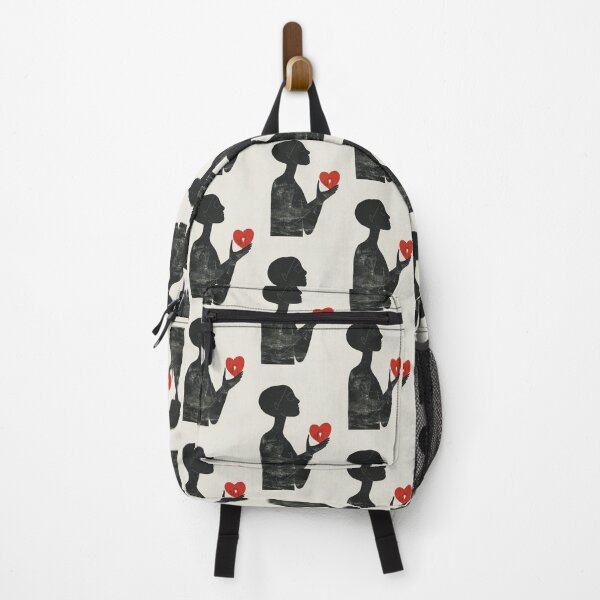Item preview, Red Heart in Hand - Minimalist Illustration designed and sold by Piotrek0001.