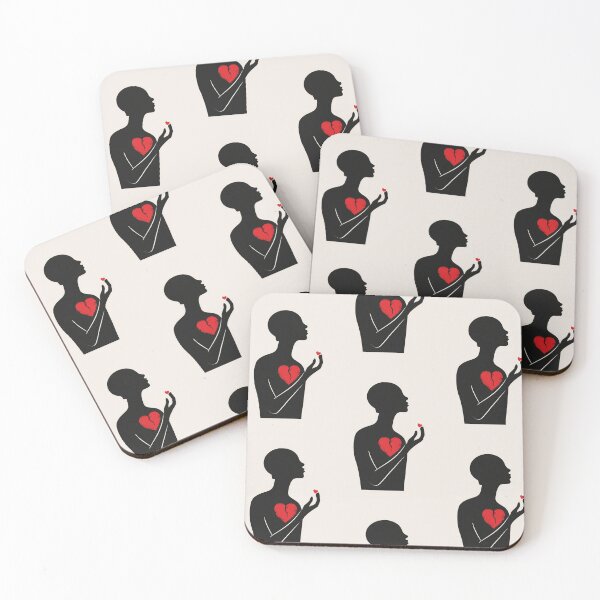Item preview, Red Heart in Hand - Minimalist Illustration designed and sold by Piotrek0001.