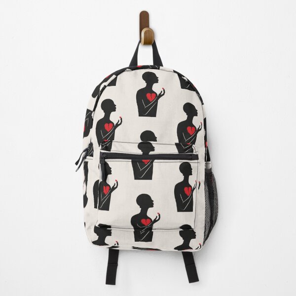 Item preview, Red Heart in Hand - Minimalist Illustration designed and sold by Piotrek0001.