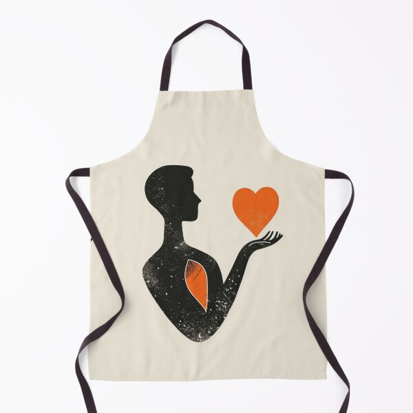 Item preview, Red Heart in Hand - Minimalist Illustration designed and sold by Piotrek0001.