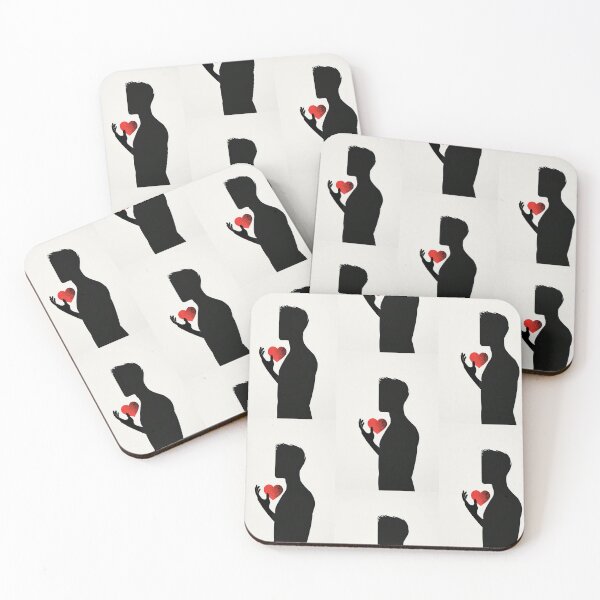 Item preview, Red Heart in Hand - Minimalist Illustration designed and sold by Piotrek0001.