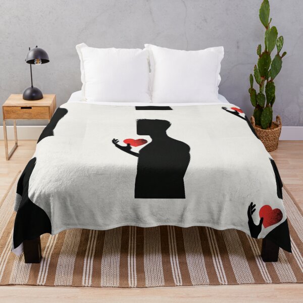 Item preview, Red Heart in Hand - Minimalist Illustration designed and sold by Piotrek0001.