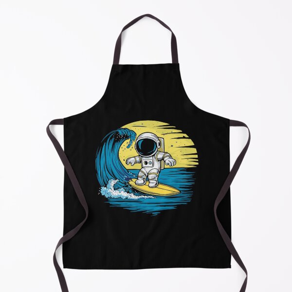Item preview, Surfing spaceman astronaut cosmonaut space galactic astral designed and sold by w1ckerman.
