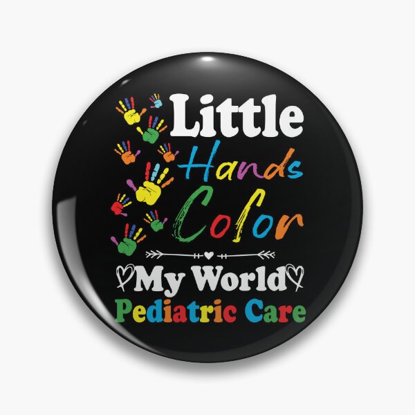 Item preview, Little Hands Color My World Pediatric Nurse Pediatrician RN  designed and sold by Norstyle.