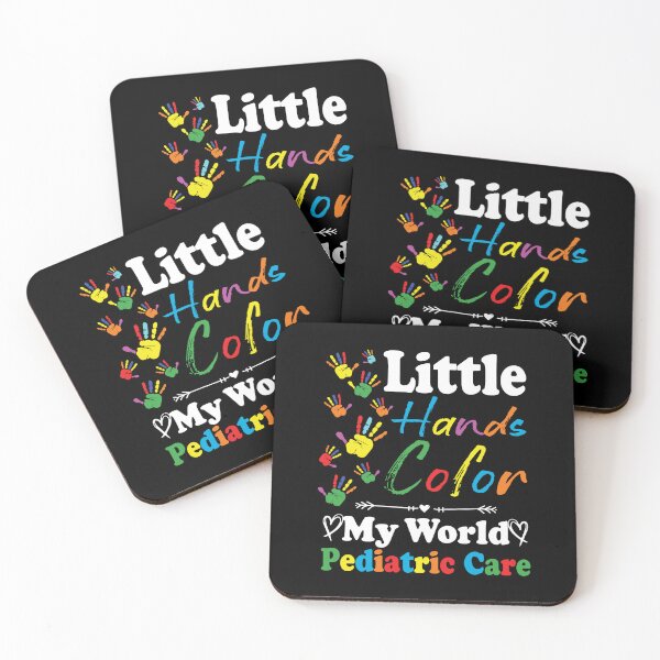 Item preview, Little Hands Color My World Pediatric Nurse Pediatrician RN  designed and sold by Norstyle.