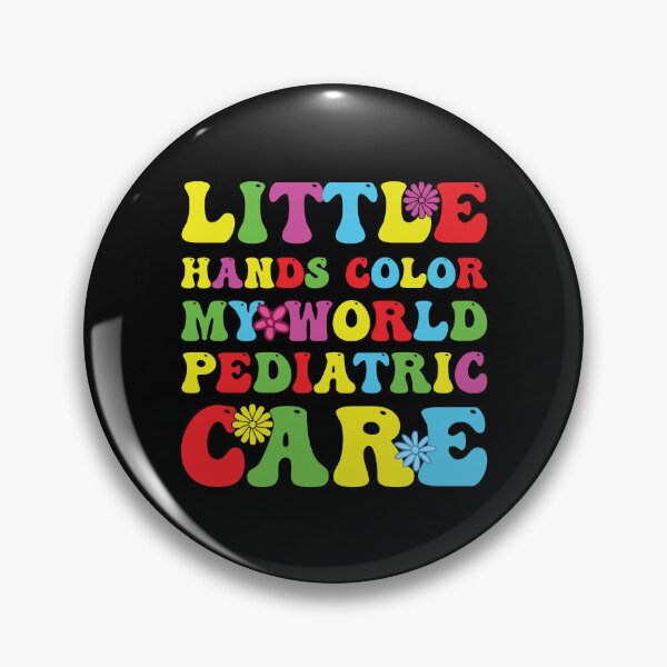 Item preview, Little Hands Color My World Pediatric Nurse Pediatrician RN  designed and sold by Norstyle.