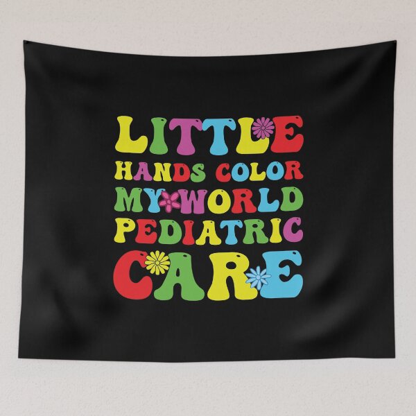 Item preview, Little Hands Color My World Pediatric Nurse Pediatrician RN  designed and sold by Norstyle.