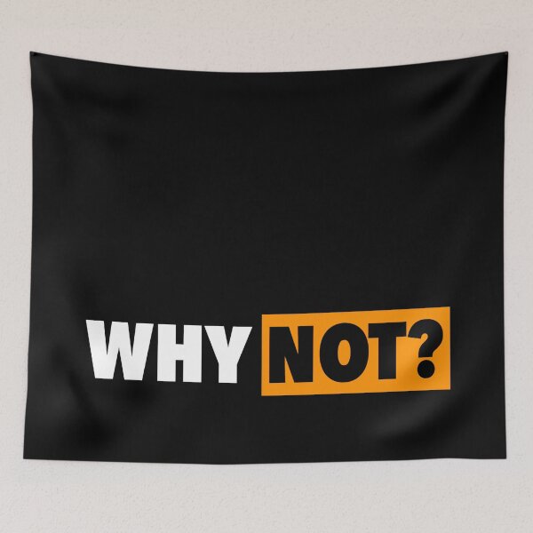 Item preview, WHY NOT? designed and sold by TATTOOBUSIK.