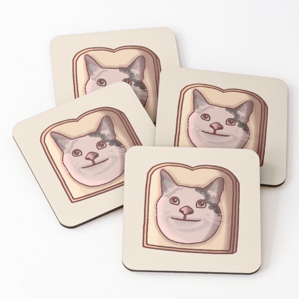 Item preview, Polite Cat Bread designed and sold by Stupickeroonies.