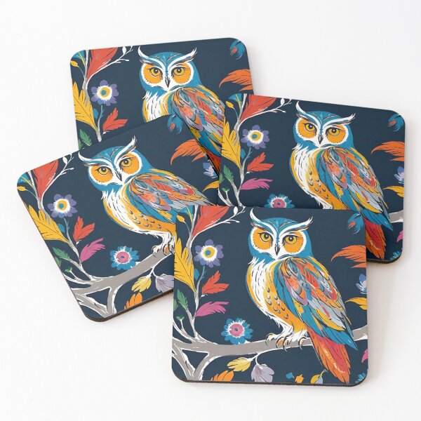 Item preview, Nocturnal Majesty: The Beautiful Night Owl designed and sold by GrizzlyCollective.