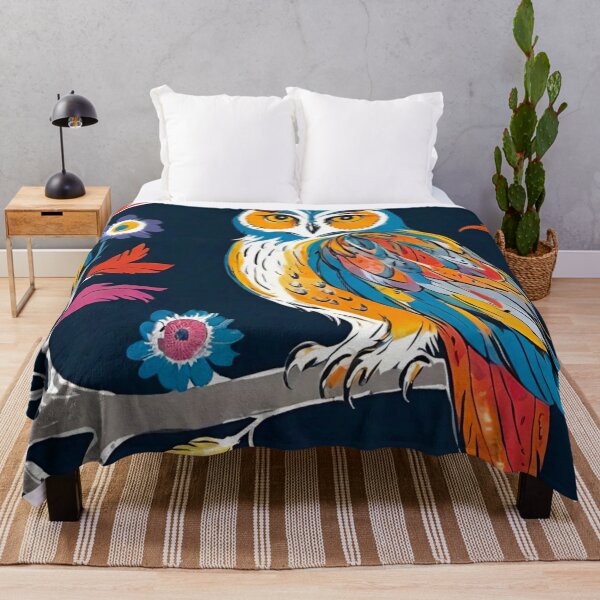 Item preview, Nocturnal Majesty: The Beautiful Night Owl designed and sold by GrizzlyCollective.