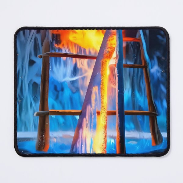Item preview, Fire & Ice digital art. designed and sold by Nomad-Maynard.