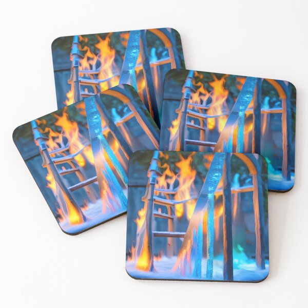 Item preview, Fire & Ice digital art. designed and sold by Nomad-Maynard.