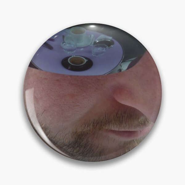 Item preview, Photography portrait man reflection breakfast in glasses designed and sold by Carré Comme Orange.