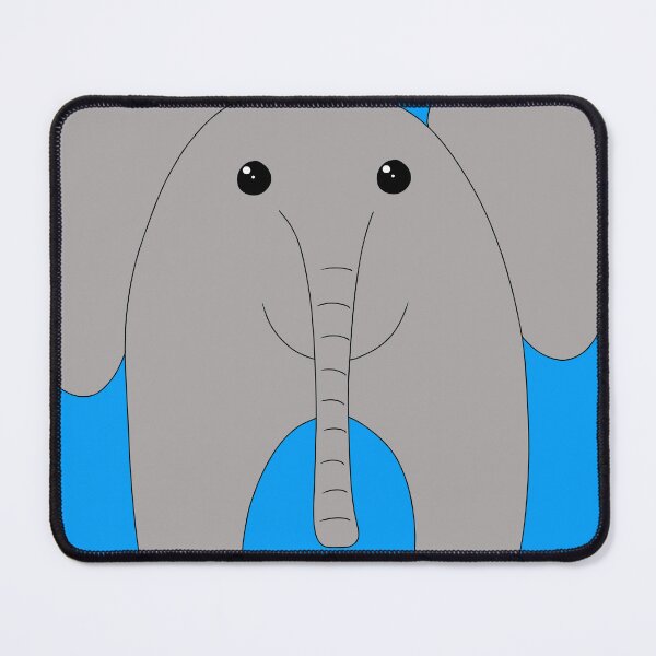 Item preview, Cute baby elephant - front view designed and sold by Lians-Designs.