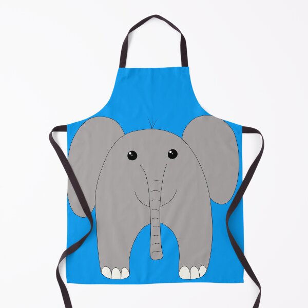 Item preview, Cute baby elephant - front view designed and sold by Lians-Designs.