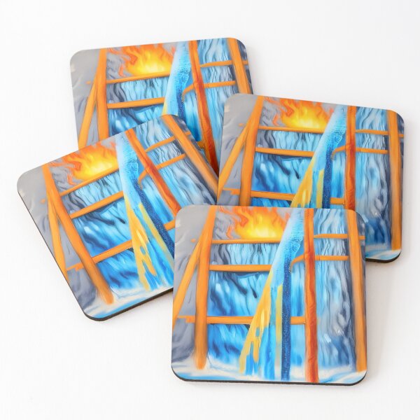 Item preview, Fire & Ice digital art. designed and sold by Nomad-Maynard.