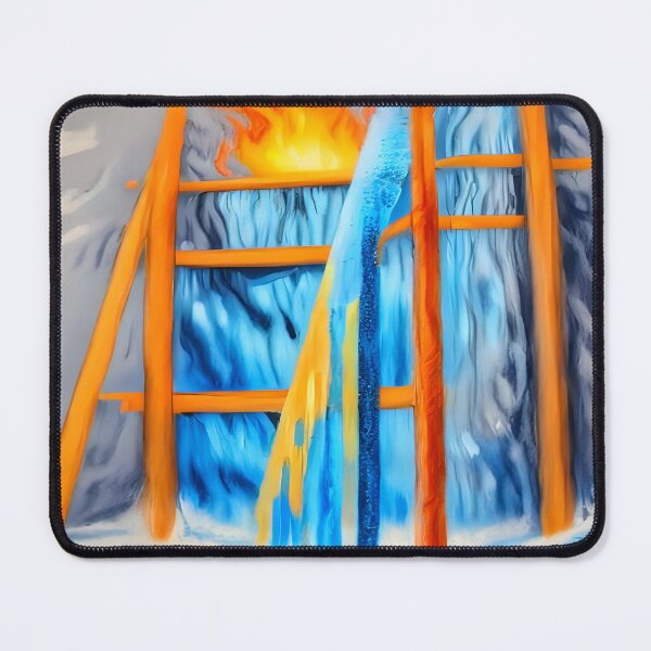 Item preview, Fire & Ice digital art. designed and sold by Nomad-Maynard.