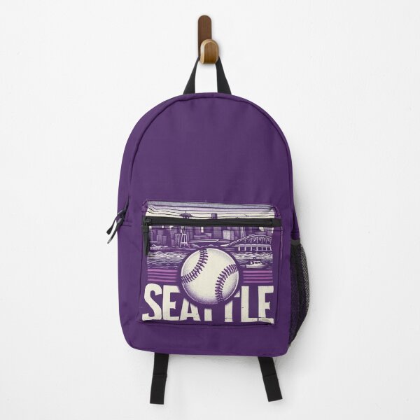 Item preview, Retro Vintage Cityscape Seattle Baseball designed and sold by TomFrontierArt.