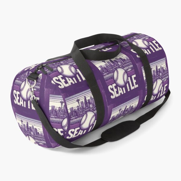 Item preview, Retro Vintage Cityscape Seattle Baseball designed and sold by TomFrontierArt.