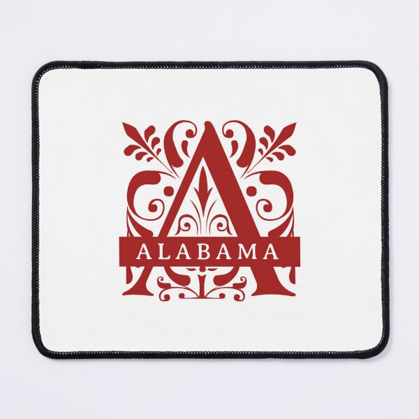 Item preview, Alabama State Split Letter Monogram designed and sold by US States Merch.