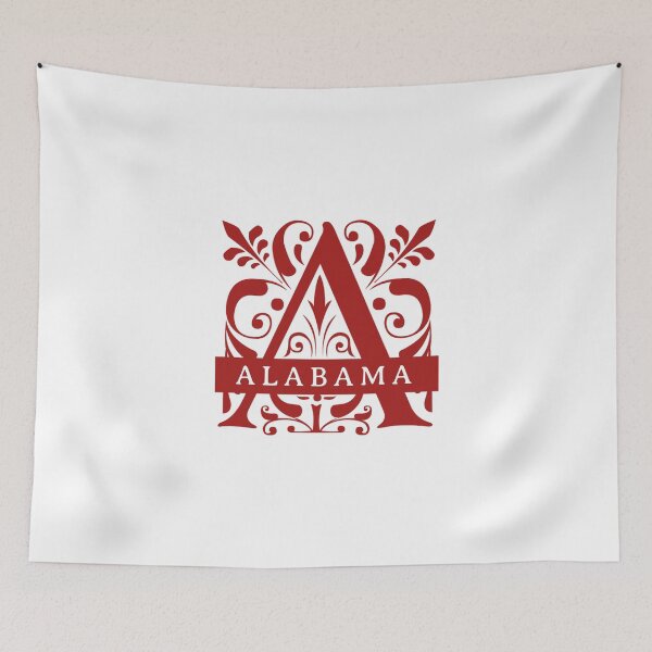 Item preview, Alabama State Split Letter Monogram designed and sold by US States Merch.