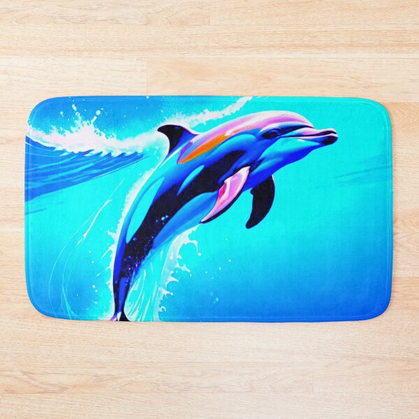 Item preview, Dive into Wonder: Swimming with dolphins designed and sold by GrizzlyCollective.