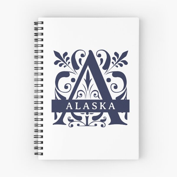 Item preview, Alaska State Split Letter Monogram designed and sold by US States Merch.