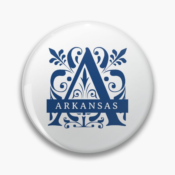 Item preview, Arkansas State Split Letter Monogram designed and sold by US States Merch.