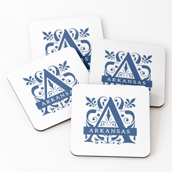 Item preview, Arkansas State Split Letter Monogram designed and sold by US States Merch.