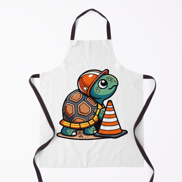 Item preview, Cute Construction Worker Turtle with Safety Gear designed and sold by Akioos.