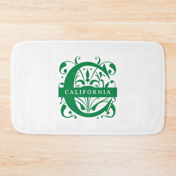 Item preview, California State Split Letter Monogram designed and sold by US States Merch.