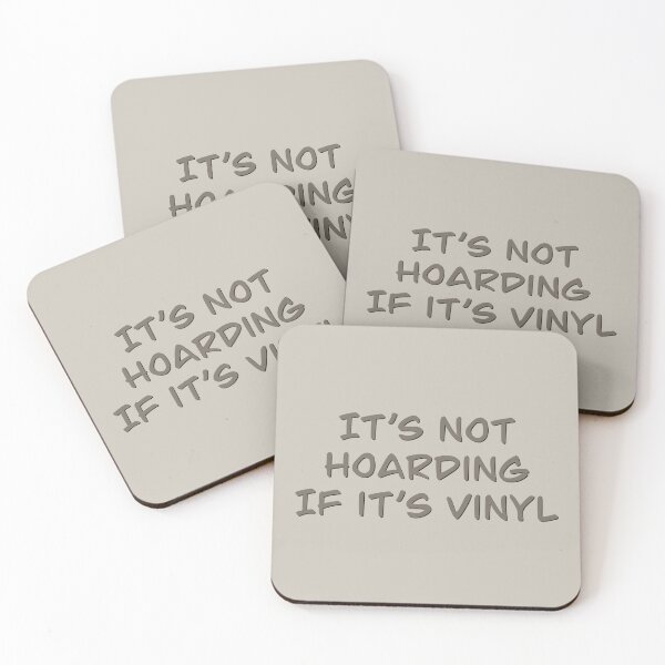 Item preview, It’s Not Hoarding If It’s Vinyl designed and sold by thebcarts.
