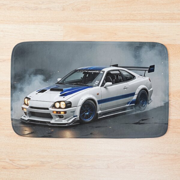 Item preview, Poster Toyota Celica Liftback 2000 GT white, blue designed and sold by Salimgor Hangaround Music.