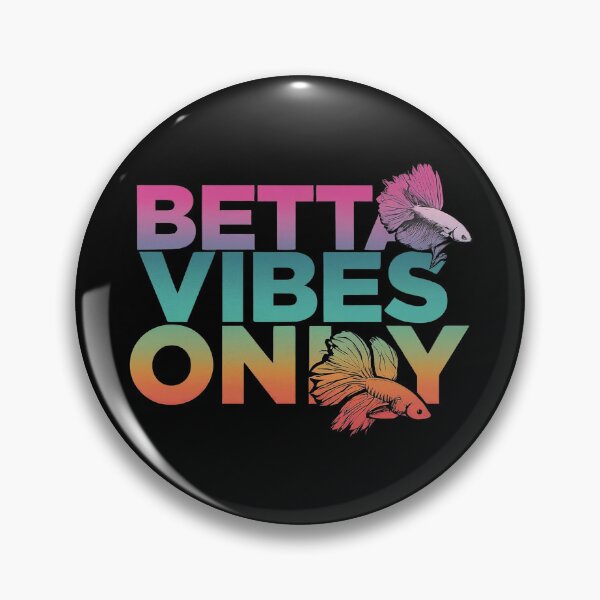 Artikelvorschau, Betta Vibes Only Lustiges exotisches Betta-Fisch-Geschenk entworfen und verkauft von ReefVibe.