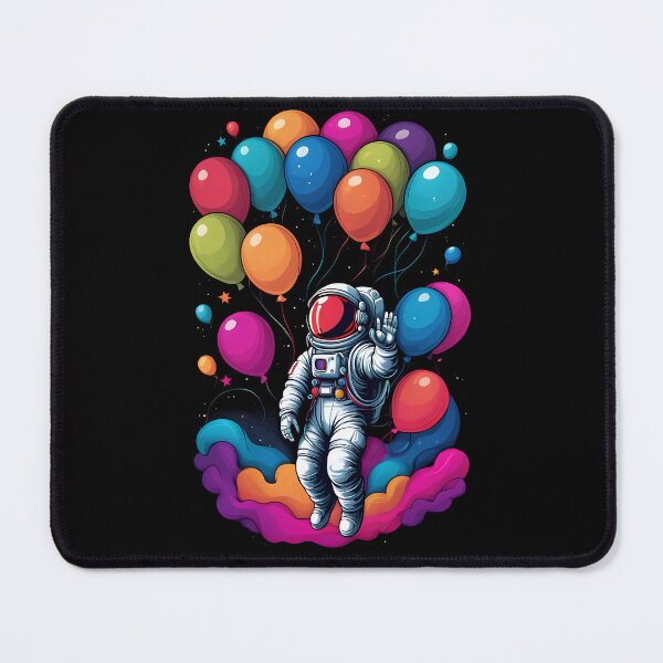 Item preview, Astronaut with balloons designed and sold by BikeRelaxStudio.