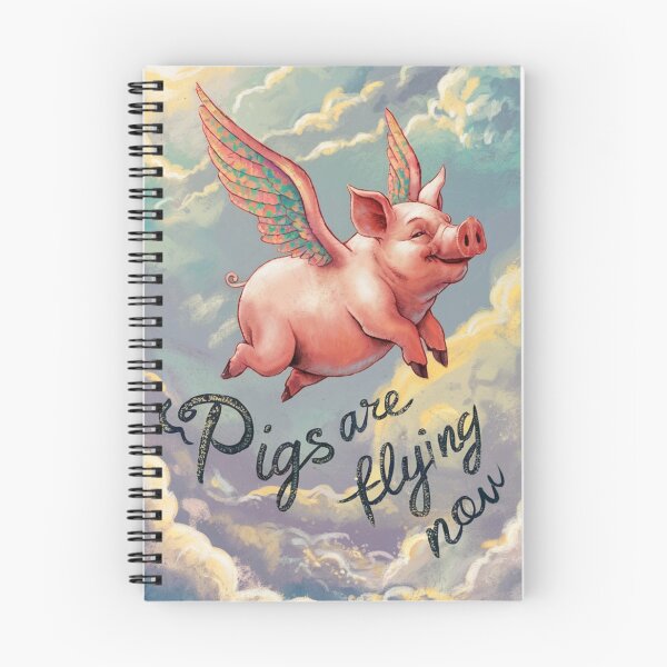 Item preview, Pigs are flying now designed and sold by WildernessTints.