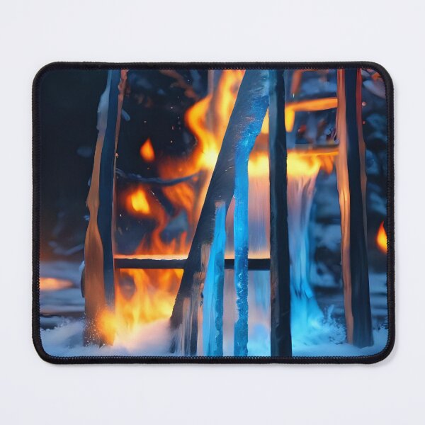 Item preview, Fire & Ice digital art. designed and sold by Nomad-Maynard.