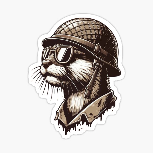 Item preview, Cooler Otter Soldat Vintage designed and sold by TomFrontierArt.